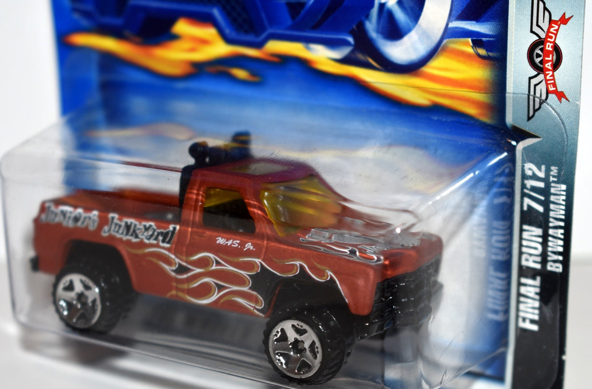 Hot Wheels Final Run  - Bywayman GM Squarebody Pickup - Junior's Junkyard