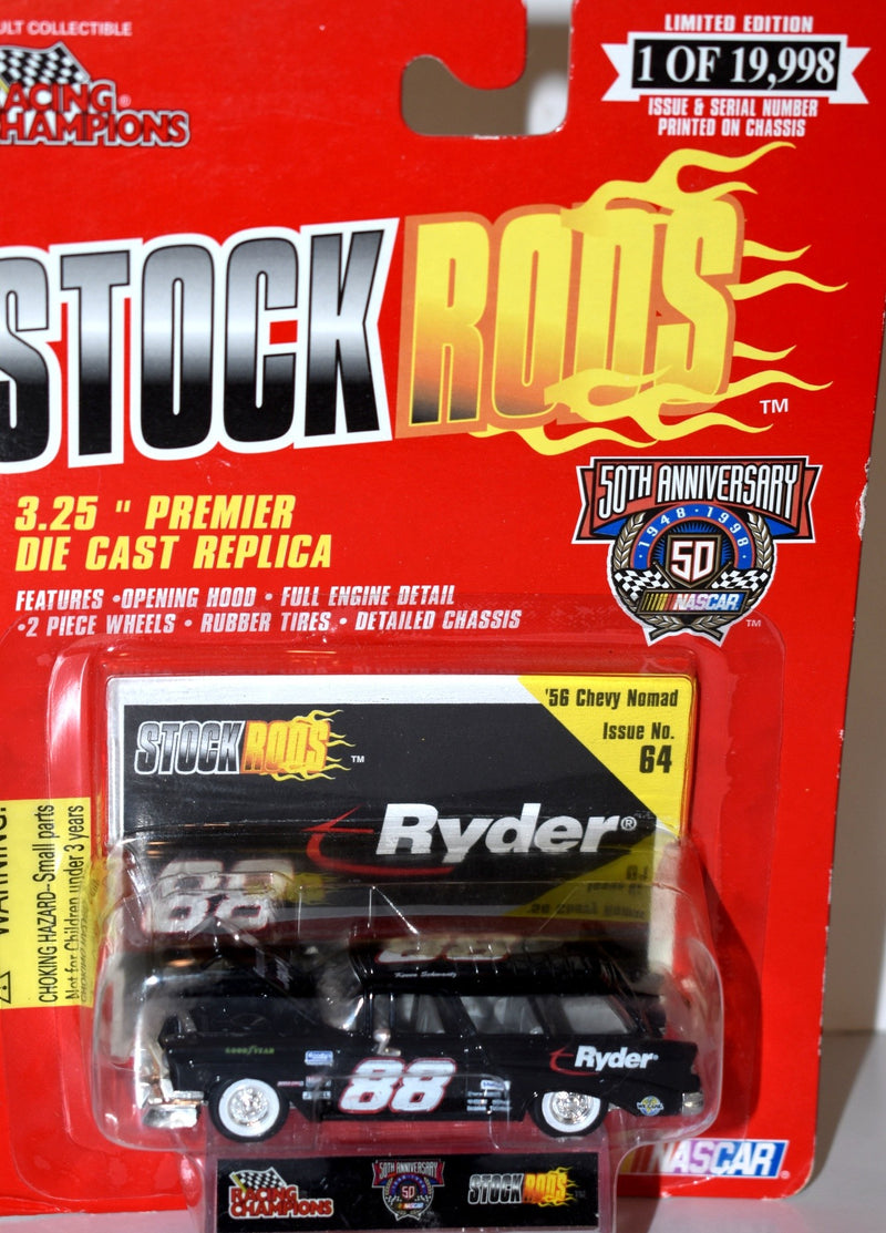 Racing Champions NASCAR Stock Rods - Kevin Schwantz Ryder 1956 Chevy Nomad