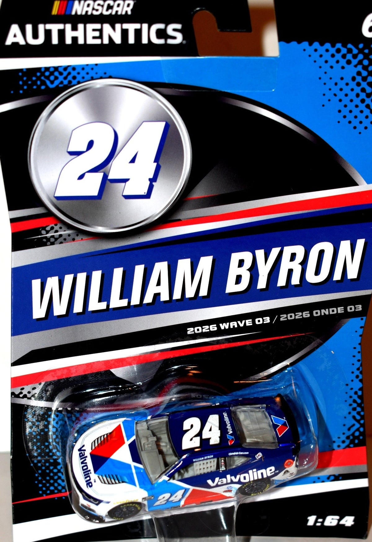 Lionel NASCAR Authentics - William Byron Valvoline Chevrolet Camaro