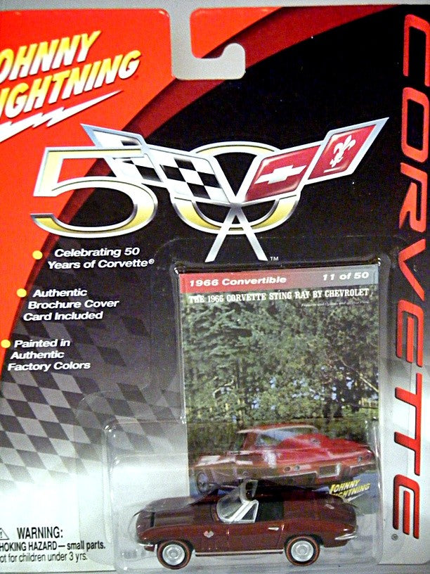 Johnny Lightning Limited Edition Club Member Promo 1966 Chevy Corvette