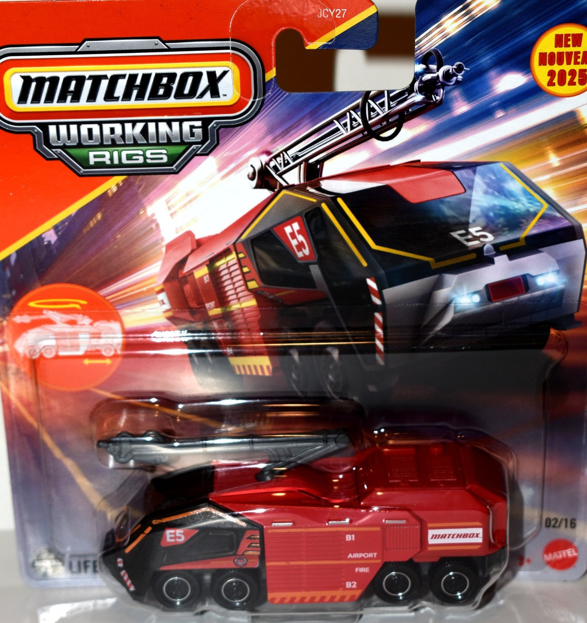 Matchbox Working Rigs - New for 2025 - Flame Blaster  Fire Truck