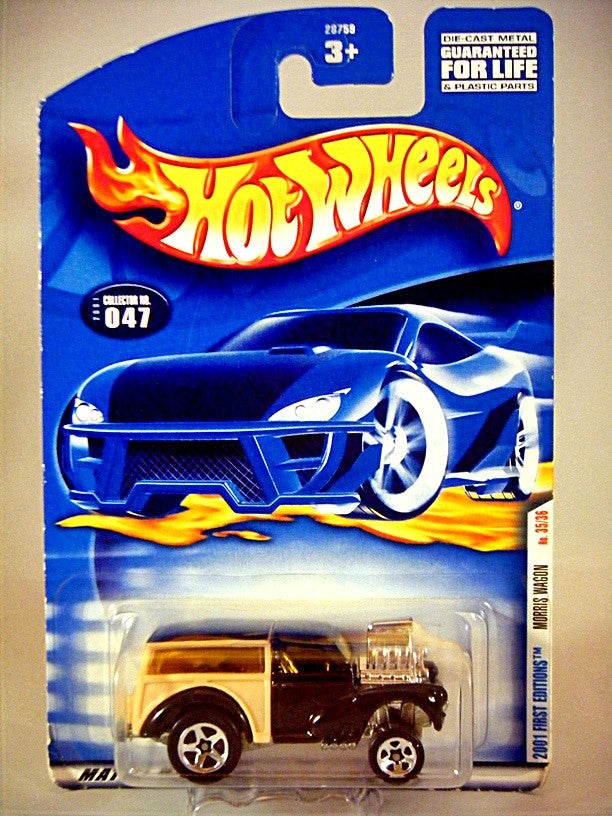 Hot Wheels 01 First Edtions Morris Wagon NHRA Race Car
