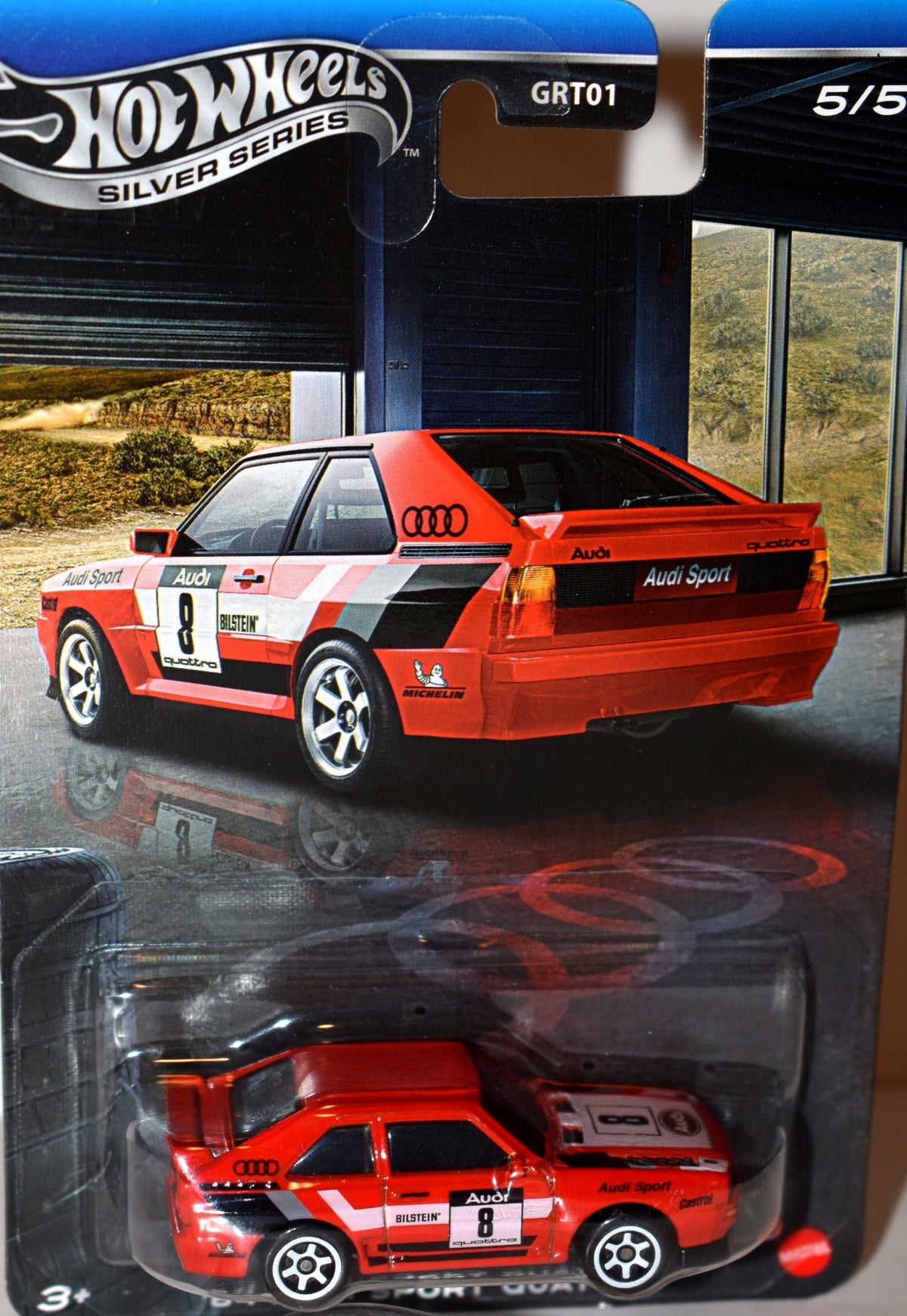 Hot Wheels Silver Series - Audi Collection - 1984 Audi Sport Quattro