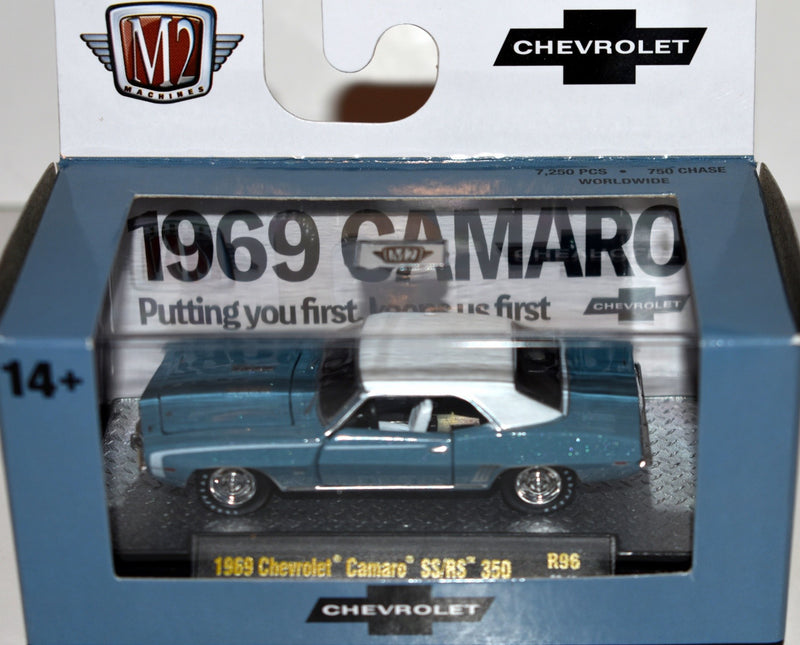 M2 Machines Detroit Muscle 1969 Chevrolet Camaro SS/RS 350