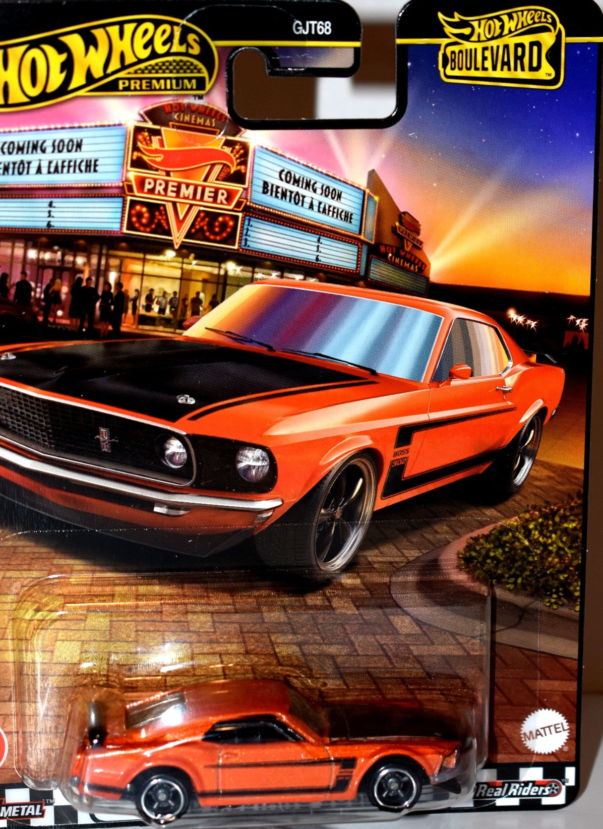 Hot Wheels Premium  Boulevard Ford Mustang Boss 302