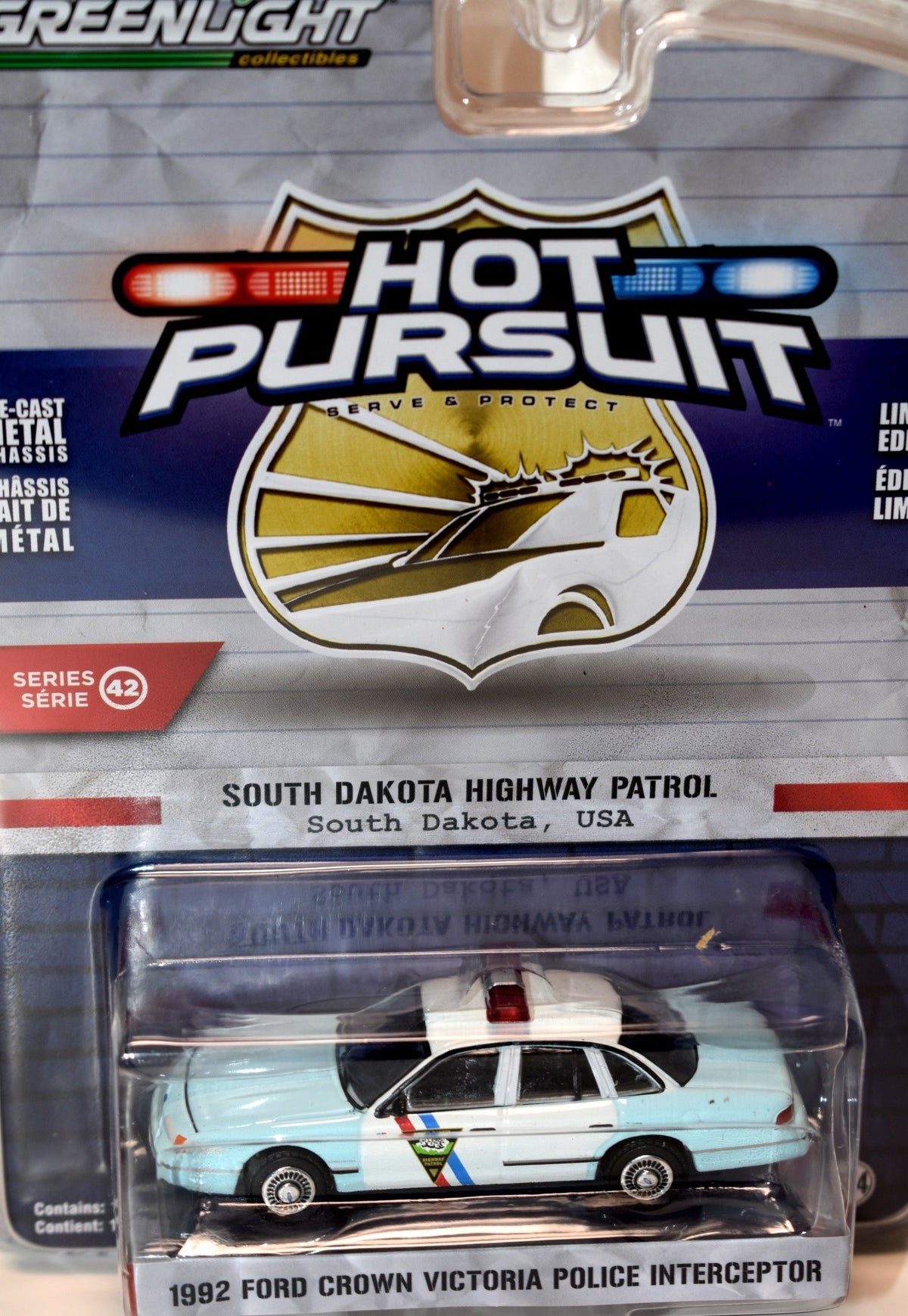 Greenlight -  Hot Pursuit - South Dakota Highway Patrol Ford Crown Vic Police Interceptor
