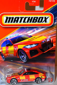 Matchbox - BMW i4 Fire Chief Car
