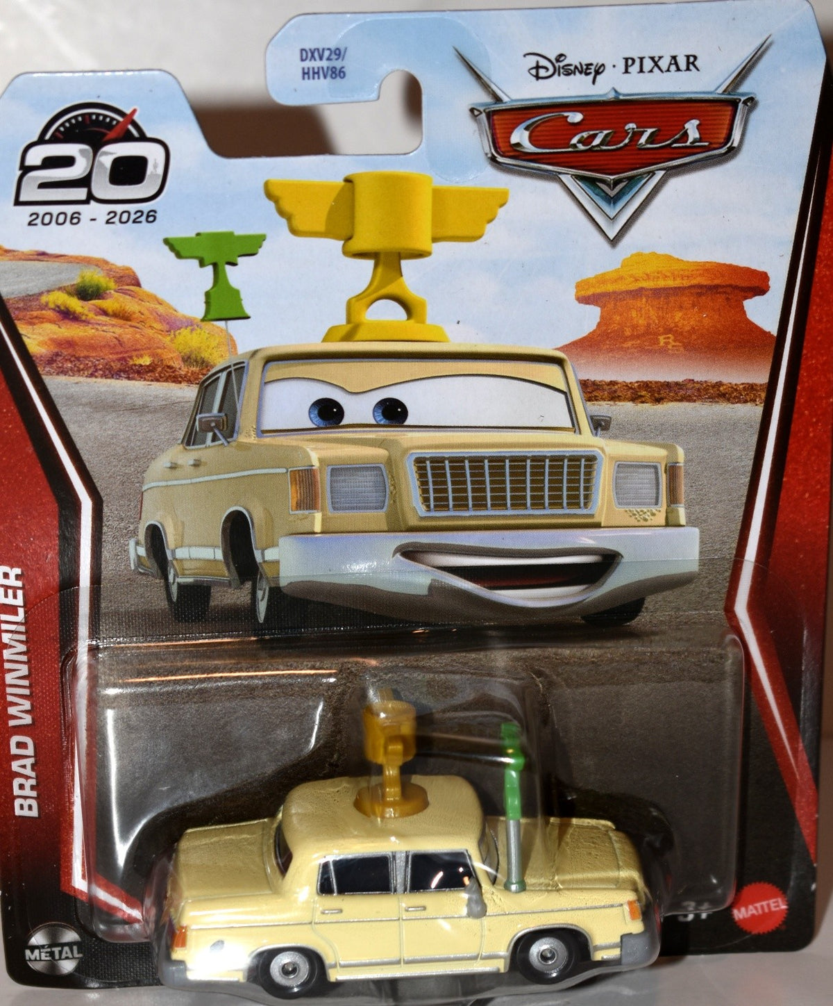 Disney CARS 20th Anniversary - Brad Winmiler - Piston Cup Race Fan