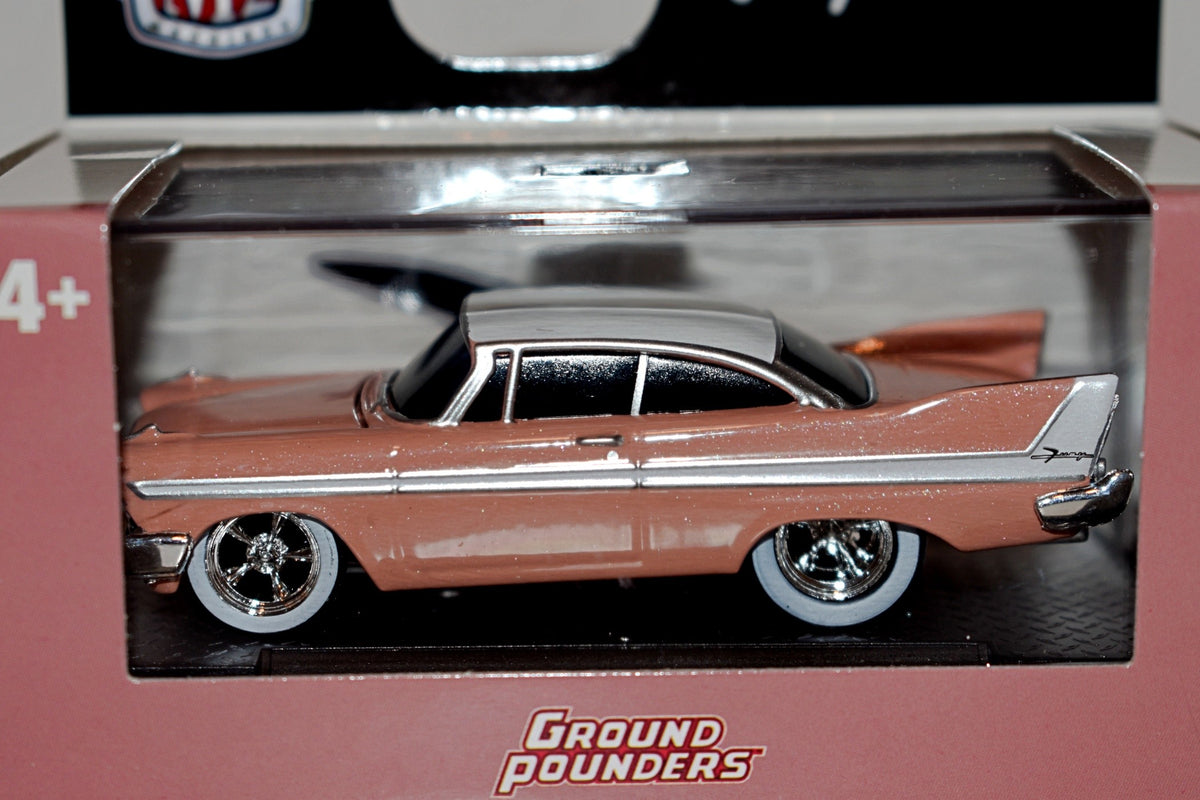 M2 Machines  Ground Pounders - 1958 Plymouth Fury