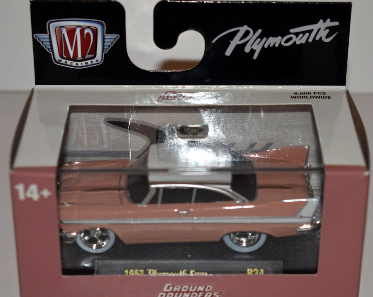 M2 Machines  Ground Pounders - 1958 Plymouth Fury