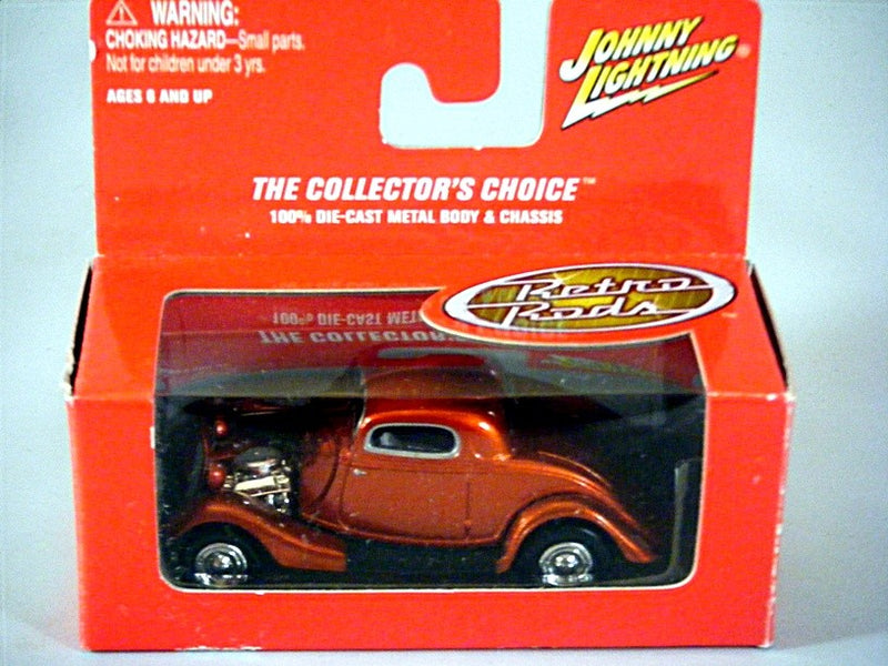 Johnny Lightning Retro Rods - 1934 Ford Coupe Street Rod