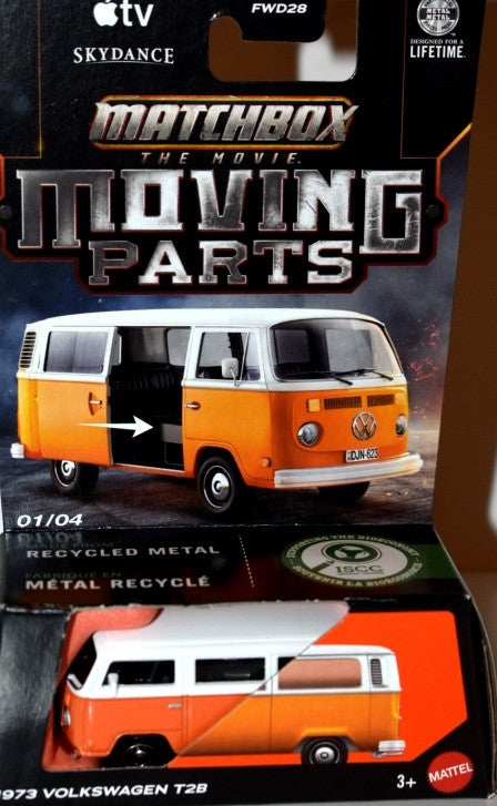 Matchbox  The Movie - Moving Parts - 1973 Volkswagen T2B Van