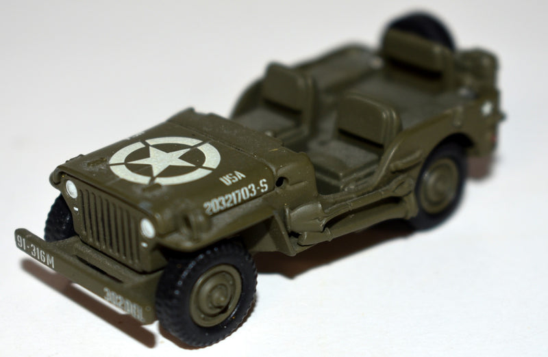 Johnny Lightning - WWII Military Jeep