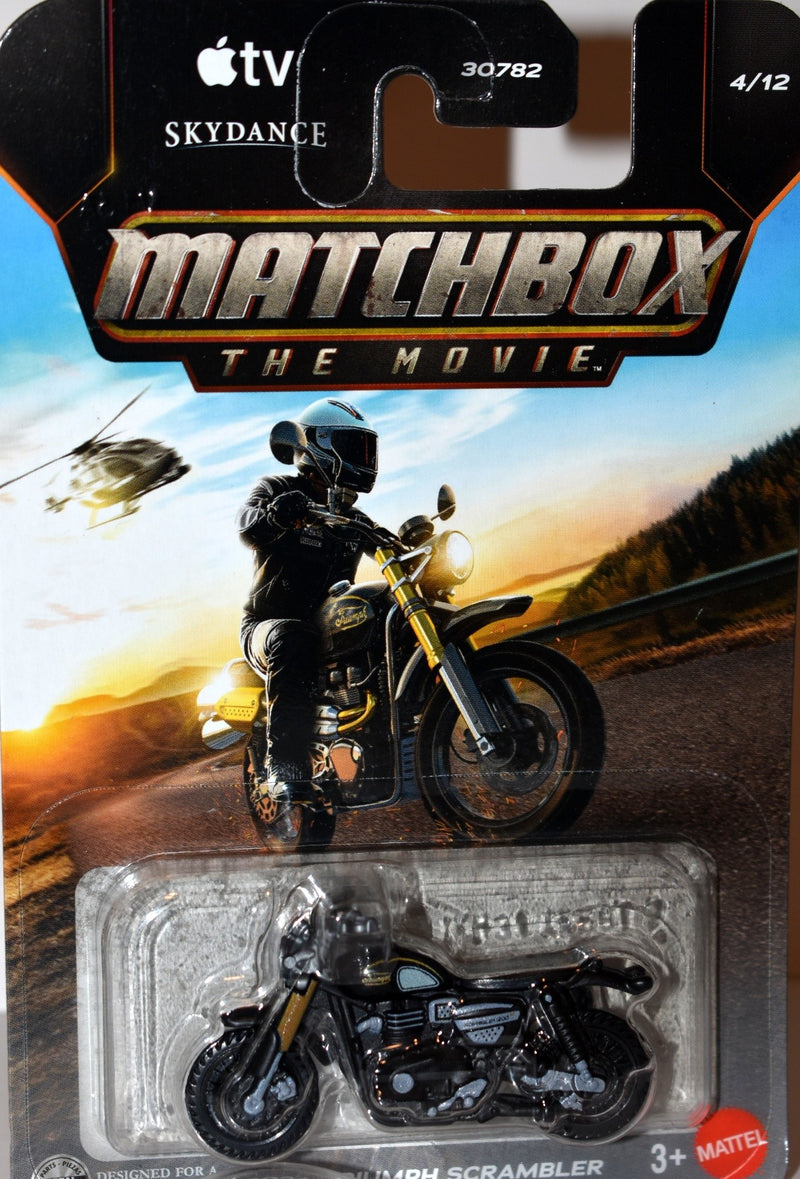 Matchbox  The Movie - 2024 Triumph Scramble Motorcycle