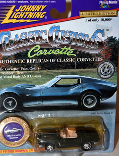 Johnny Lightning - Classic Customs Corvette - 1962 Chevreolet Corvette