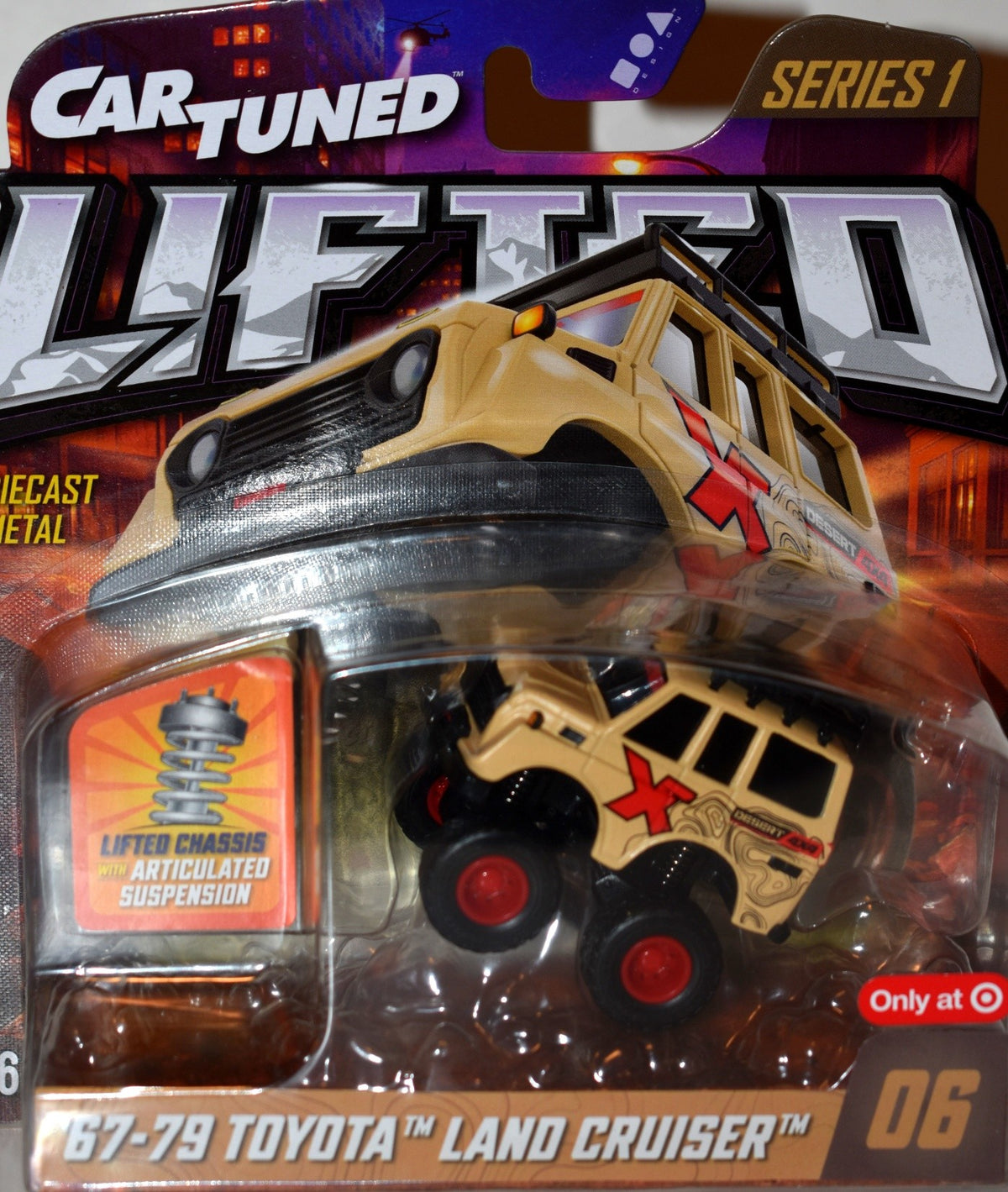 MGA Entertainment - CarTuned Lifted - 1960's Toyota Land Cruiser