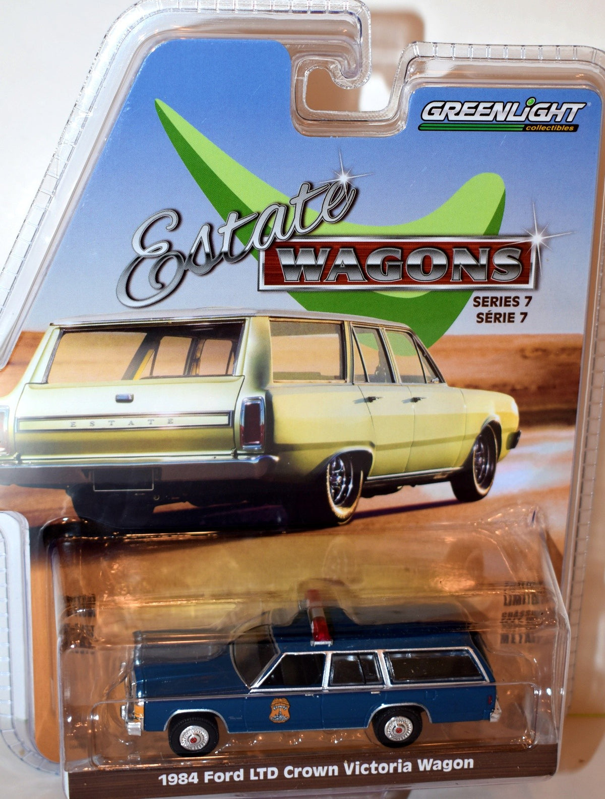 Greenlight - Estate Wagons -  Indianapolis Police 1984 Ford LTD Crown Victoria Station Wagon