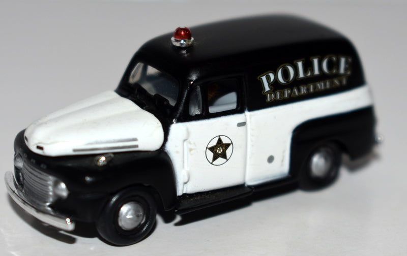 Mini Metals - 1948 Ford Police Panel Van