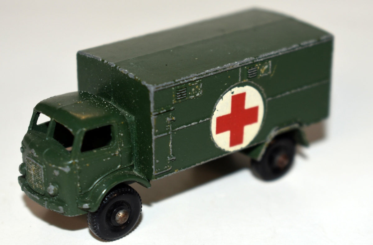 Matchbox - Regular Wheels - Ford Service Military Ambulance (63-A-1)