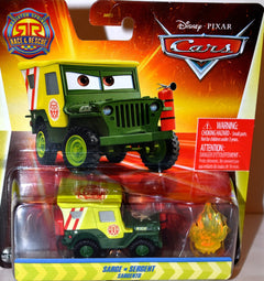 Disney CARS - Race & Rescue  - Sarge - Rescue Jeep