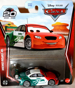 Disney CARS 20th Anniversary - Memo Rojas Jr Mexican Road Racing Car