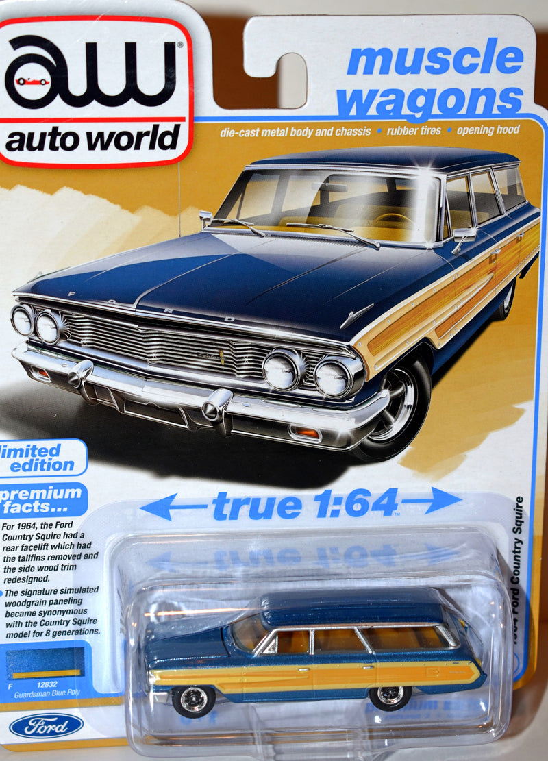 Auto World -  1964 Ford Country Squire Station Wagon