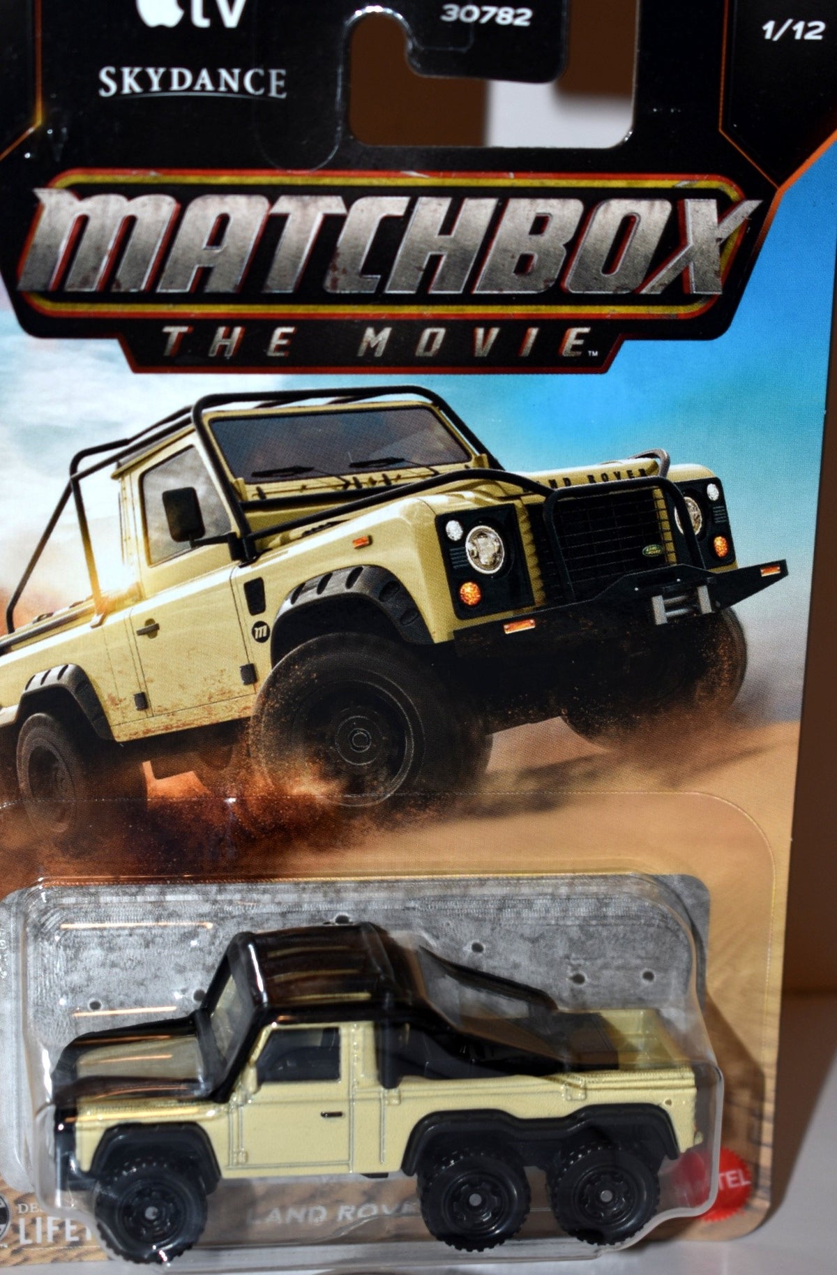 Matchbox  The Movie - Land Rover 6x6 Truck
