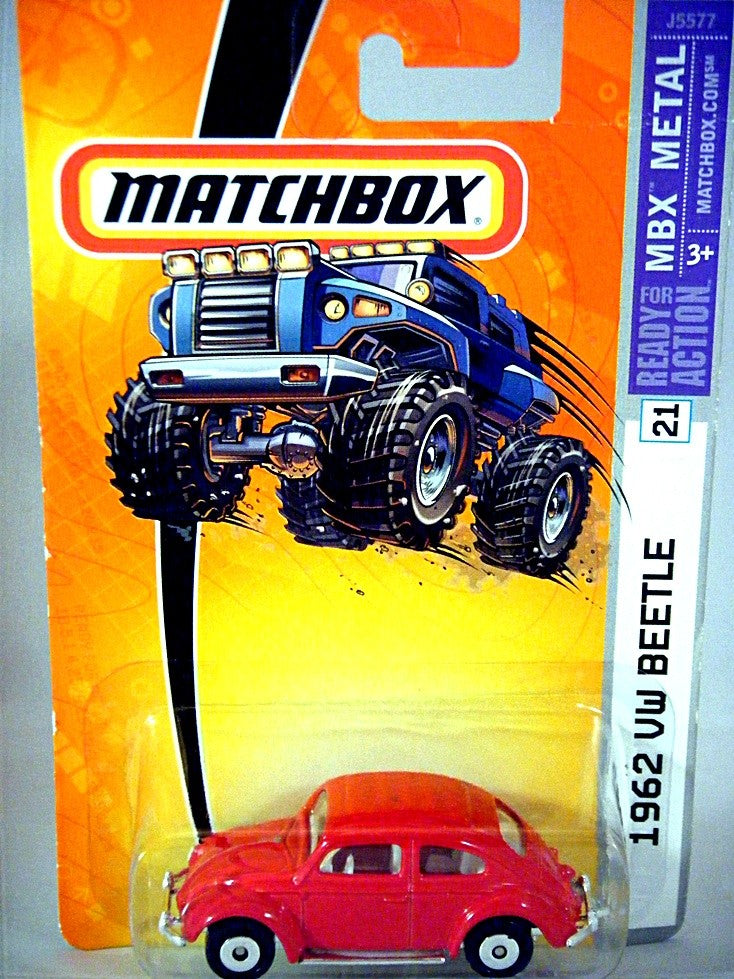Matchbox 1962 Volkswagen Beetle (Disc Wheels)