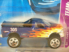 Hot Wheels Ford Racing F150 4x4 Pickup Truck