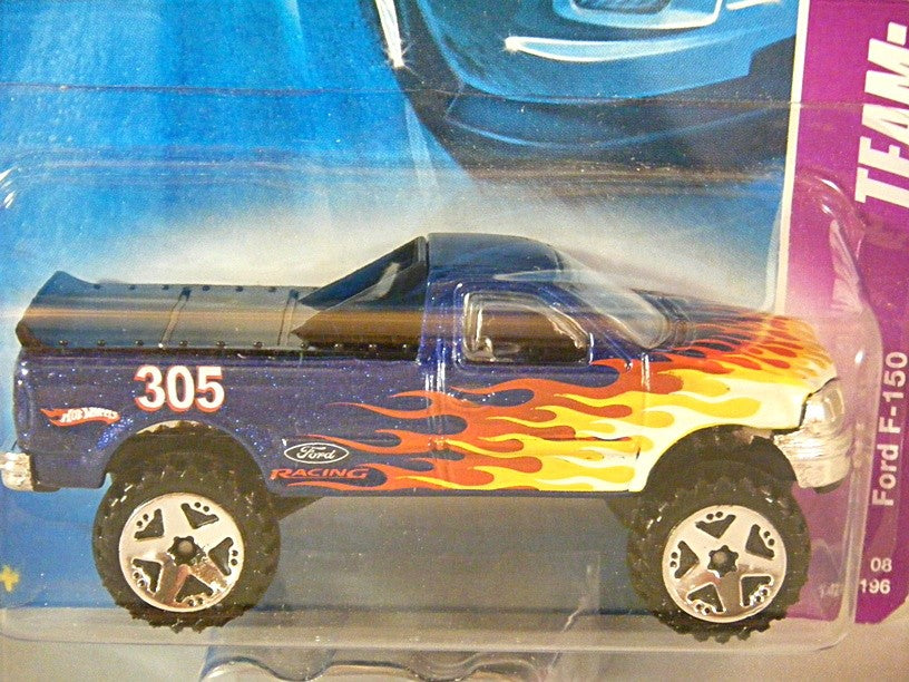 Hot Wheels Ford Racing F150 4x4 Pickup Truck