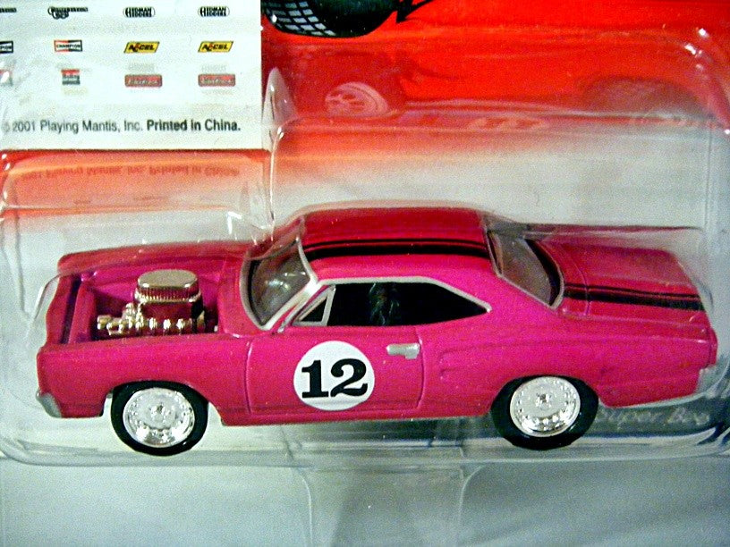 Johnny Lightning Rebel Rods - 1969 Dodge Super Bee Muscle Car