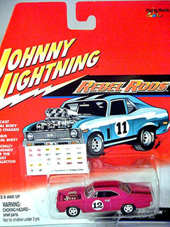 Johnny Lightning Rebel Rods - 1969 Dodge Super Bee Muscle Car