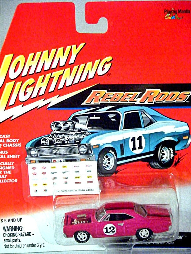 Johnny Lightning Rebel Rods - 1969 Dodge Super Bee Muscle Car