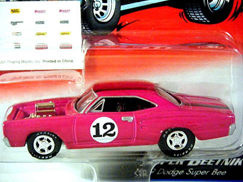 Johnny Lightning Rebel Rods - 1969 Dodge Super Bee Muscle Car