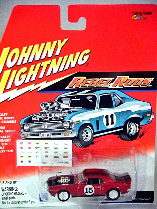 Johnny Lighting Rebel Rods - 1967 Pontiac Firebird