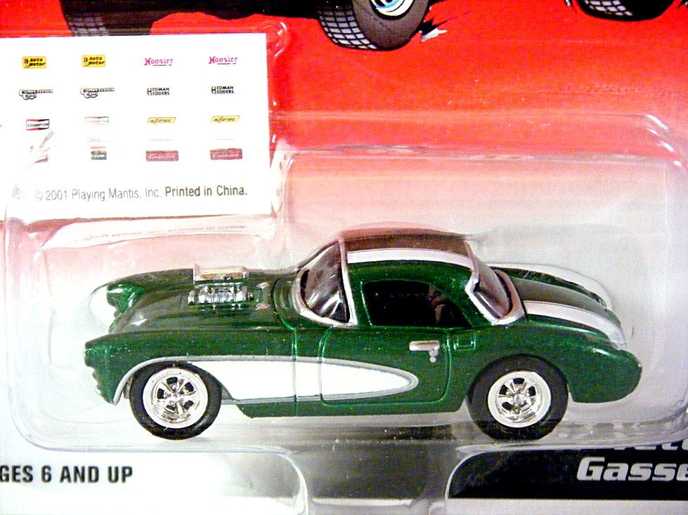 Johnny Lighting Rebel Rods - 1957 Chevrolet Corvette Gasser