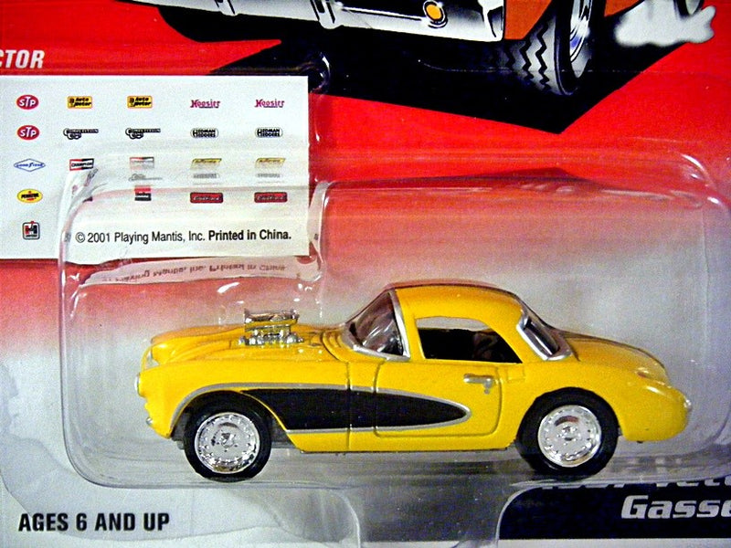 Johnny Lighting Rebel Rods - 1957 Chevrolet Corvette Gasser