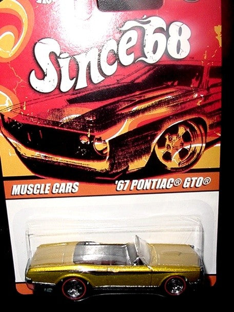 Hot Wheels Since 68 1967 Pontiac GTO Convertible