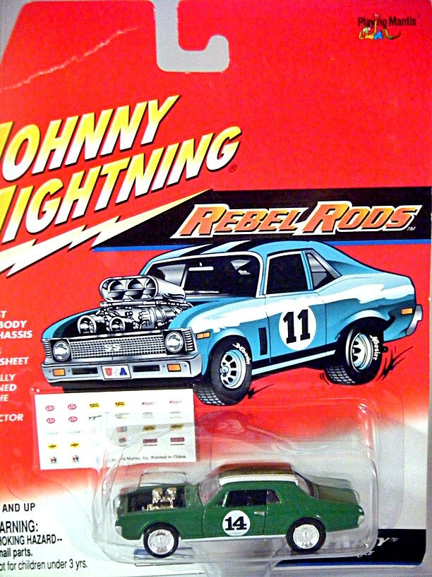 Johnny Lightning Rebel Rods - Mercury Cougar