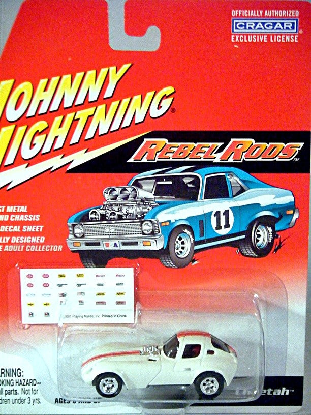 Johnny Lightning Chevrolet Cheetah SCCA Race Car