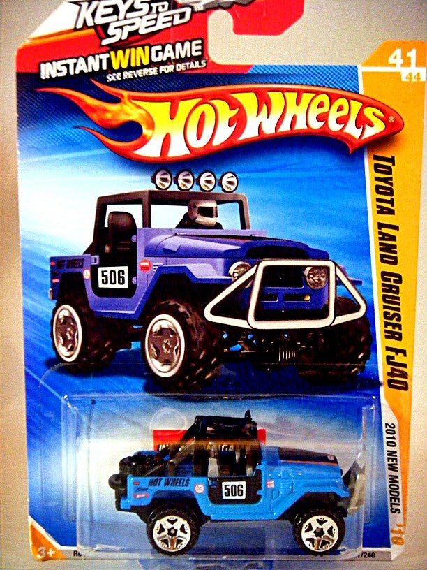 Hot Wheels Toyota Land Cruiser FJ40 4x4
