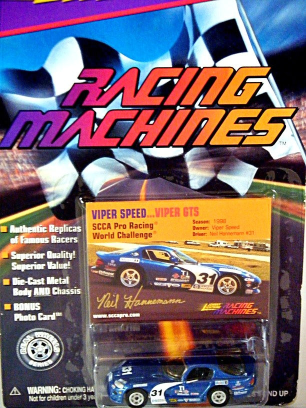 Johnny Lightning - Racing Machines - Viper-Speed SCCA Dodge Viper GTS