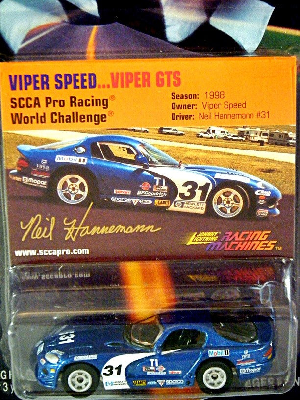 Johnny Lightning - Racing Machines - Viper-Speed SCCA Dodge Viper GTS
