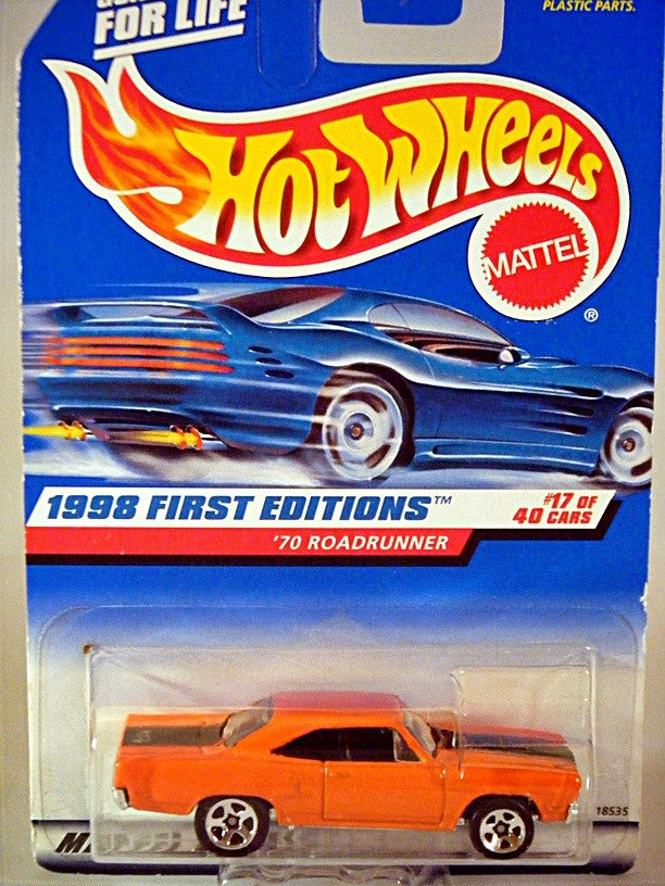 Hot Wheels 1998 First Editions 1970 Plymouth Road Runner