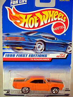 Hot Wheels 1998 First Editions 1970 Plymouth Road Runner