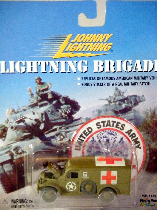 Johnny Lightning - Lightning Brigade - WWII WC-54 Military Police Truck