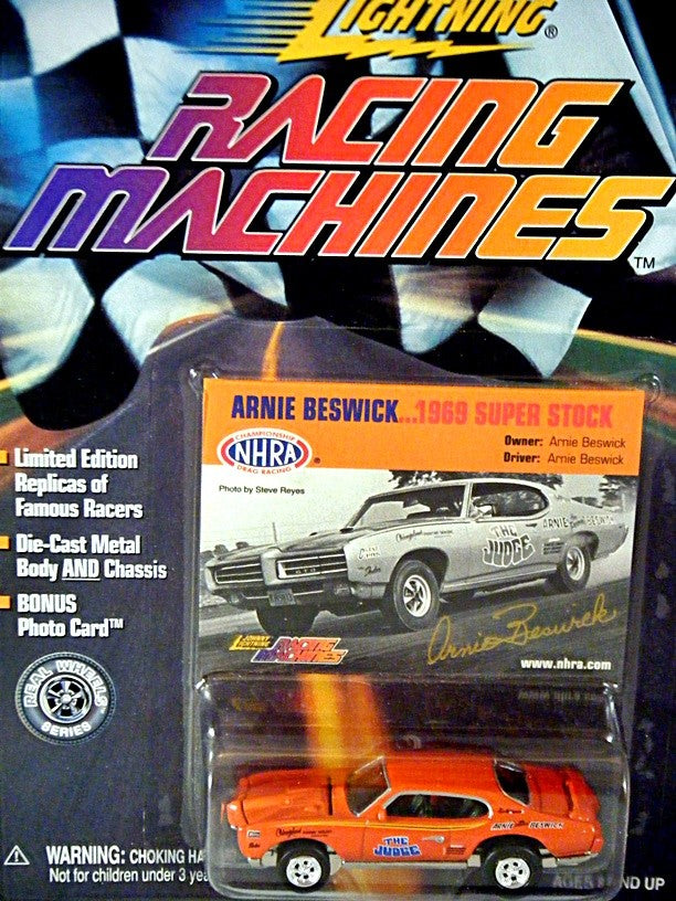 Johnny Lightning - 1969 Pontiac GTO Judge Arnie Beswick Super Stock
