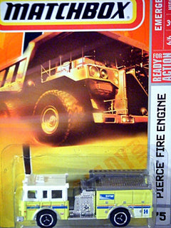 Matchbox - Pierce Fire Engine