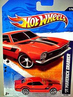 Hot Wheels - Stunning 1971 Ford Mustang Grabber Muscle Car