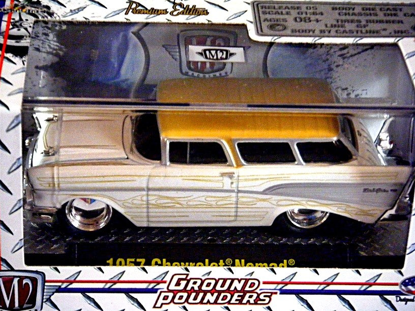 M2 Machines Ground Pounders 1957 Chevrolet Nomad Station Wagon